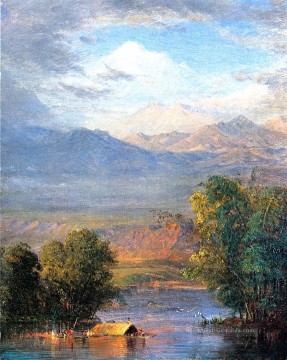  Fluss Kunst - das Magdalena Fluss Equador Landschaft Hudson Fluss Frederic Edwin Church